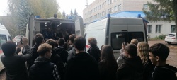 Профориентационная экскурсия учащихся медицинских классов в ГБУЗ ССМП (станция скорой медицинской помощи) г. Белебея